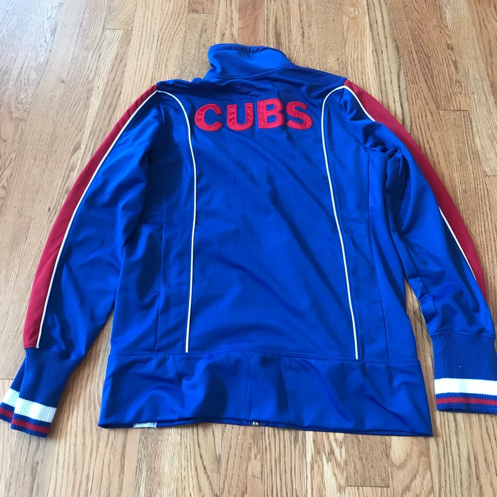 CHICAGO CUBS Nike Blue and Red Women's Jacket - Picture 4 of 6